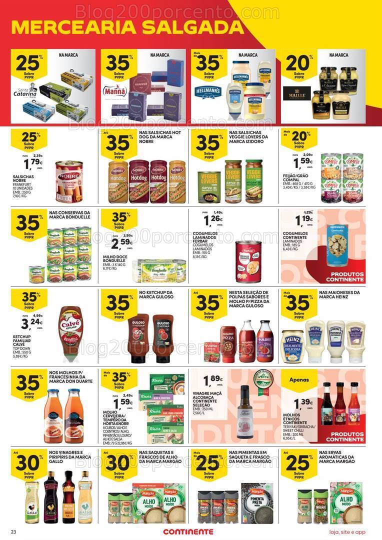 Antevisão Folheto CONTINENTE Promoções de 5 a 11 março