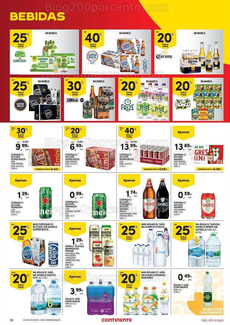 Antevisão Folheto CONTINENTE Promoções de 5 a 11 março