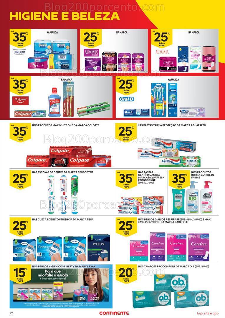 Antevisão Folheto CONTINENTE Promoções de 5 a 11 março