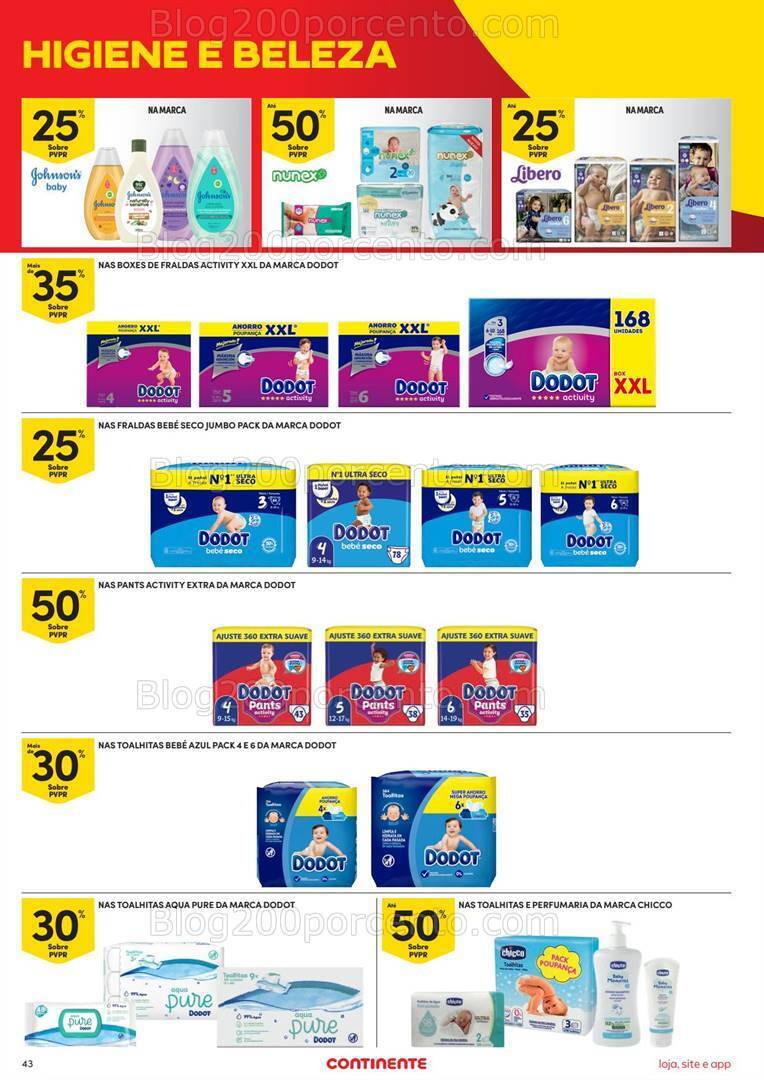 Antevisão Folheto CONTINENTE Promoções de 5 a 11 março