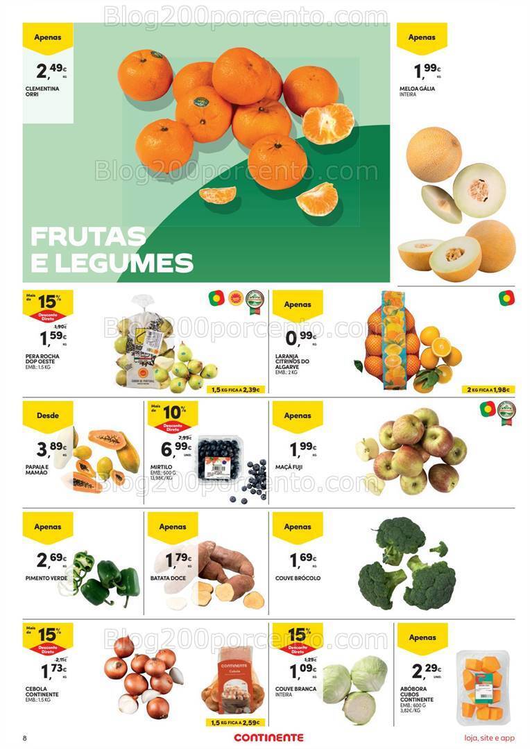 Antevisão Folheto CONTINENTE Promoções de 5 a 11 março