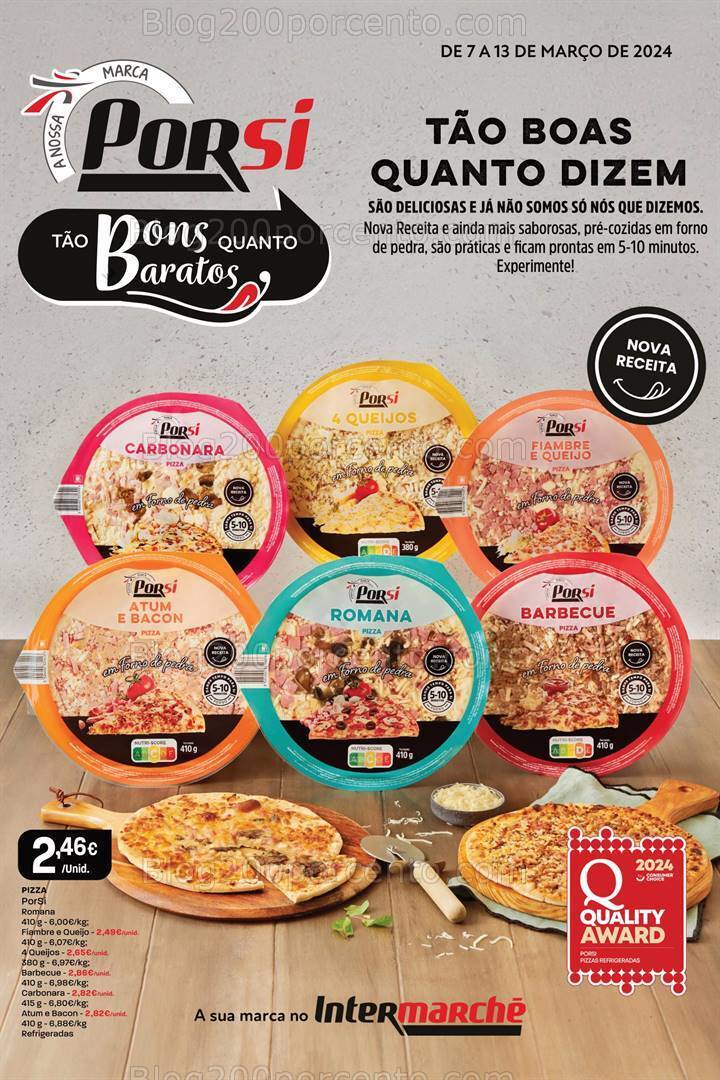 Antevisão Folheto INTERMARCHÉ Porsi Promoções de 7 a 13 março