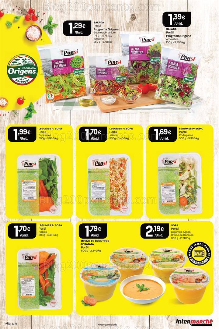 Antevisão Folheto INTERMARCHÉ Porsi Promoções de 7 a 13 março