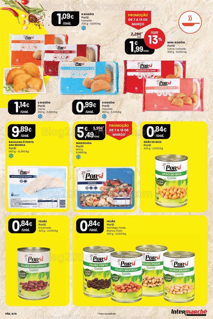 Antevisão Folheto INTERMARCHÉ Porsi Promoções de 7 a 13 março
