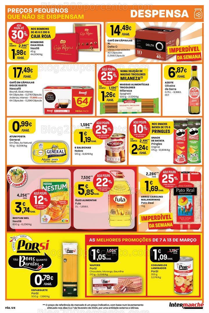 Antevisão Folheto INTERMARCHÉ Mini Promoções de 7 a 13 março