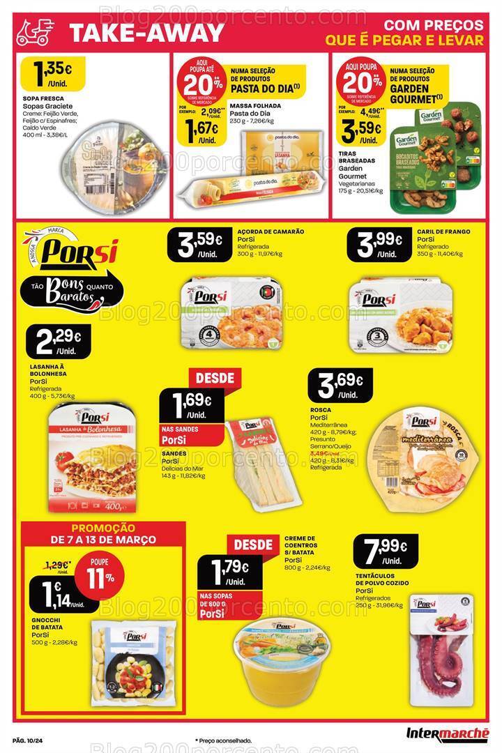 Antevisão Folheto INTERMARCHÉ Super Promoções de 7 a 13 março