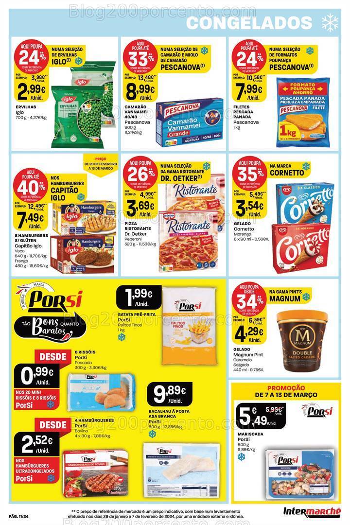 Antevisão Folheto INTERMARCHÉ Super Promoções de 7 a 13 março