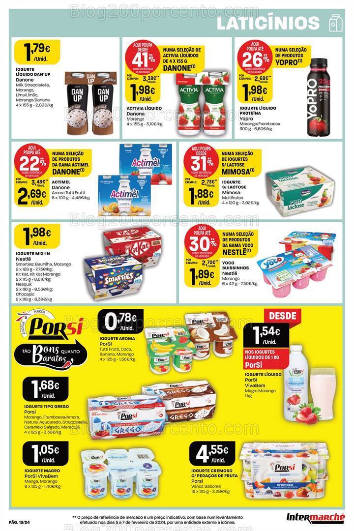 Antevisão Folheto INTERMARCHÉ Super Promoções de 7 a 13 março