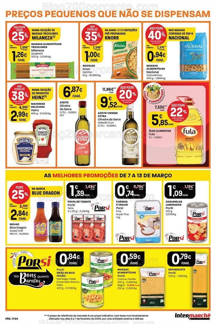 Antevisão Folheto INTERMARCHÉ Super Promoções de 7 a 13 março