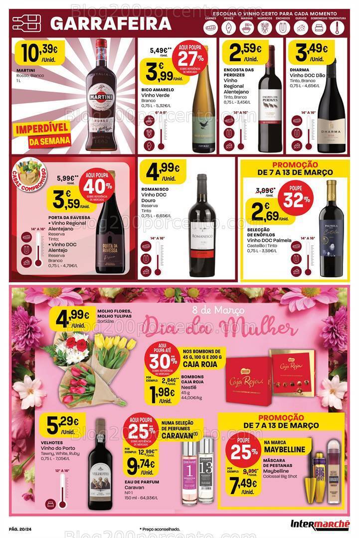 Antevisão Folheto INTERMARCHÉ Super Promoções de 7 a 13 março