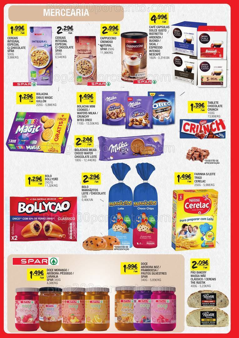 Antevisão Folheto SPAR Promoções de 5 a 17 março