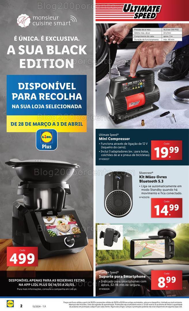 Antevisão Folheto LIDL Promoções de 28 março a 3 abril