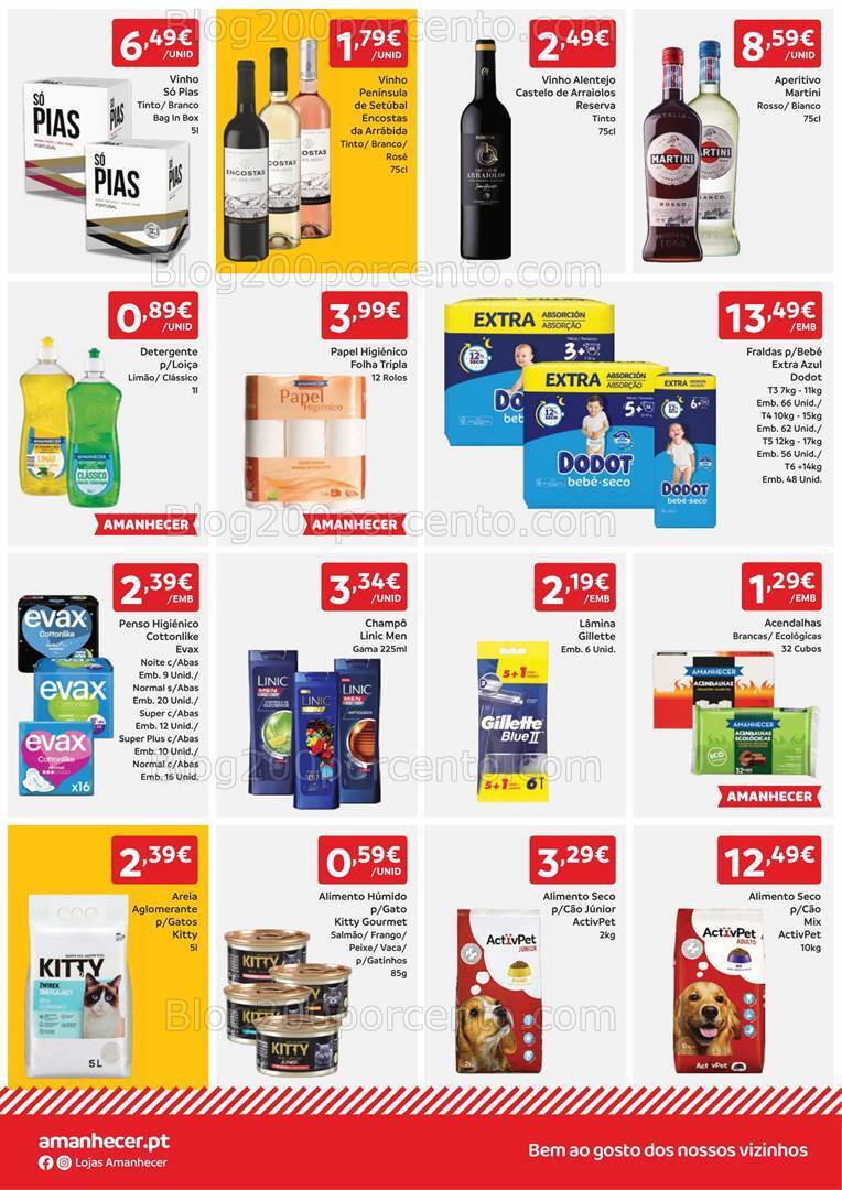 Antevisão Folheto AMANHECER Promoções de 4 a 10 abril