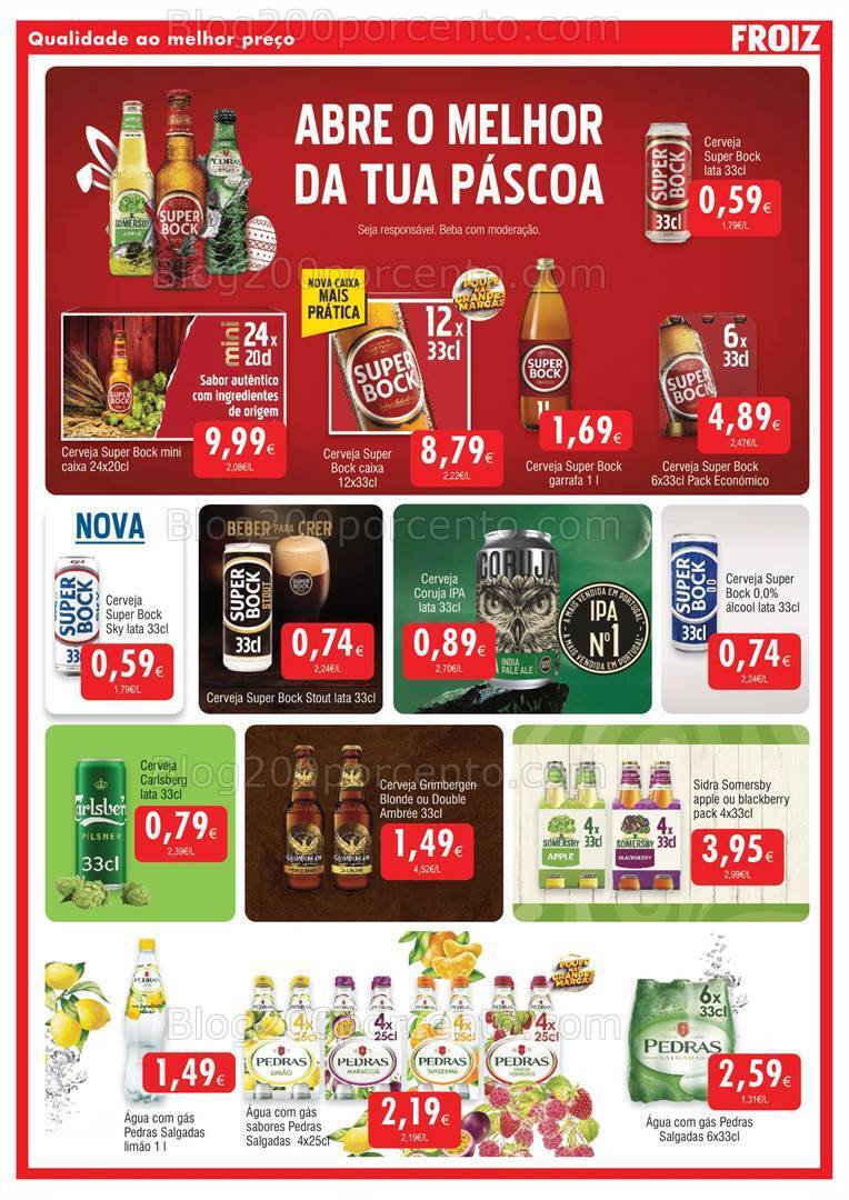 Antevisão Folheto FROIZ Promoções até 3 abril