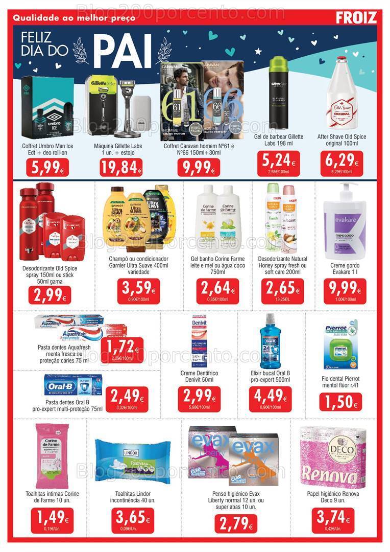 Antevisão Folheto FROIZ Promoções até 3 abril