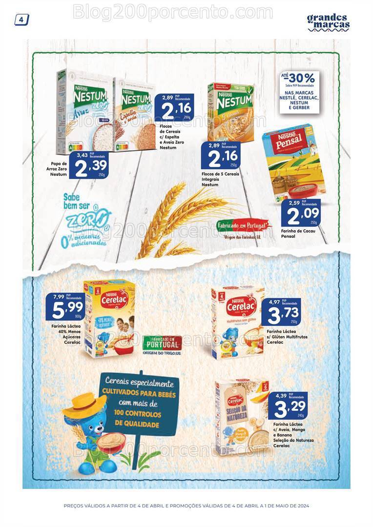 Antevisão Folheto MINIPREÇO Promoções de 4 abril a 1 maio