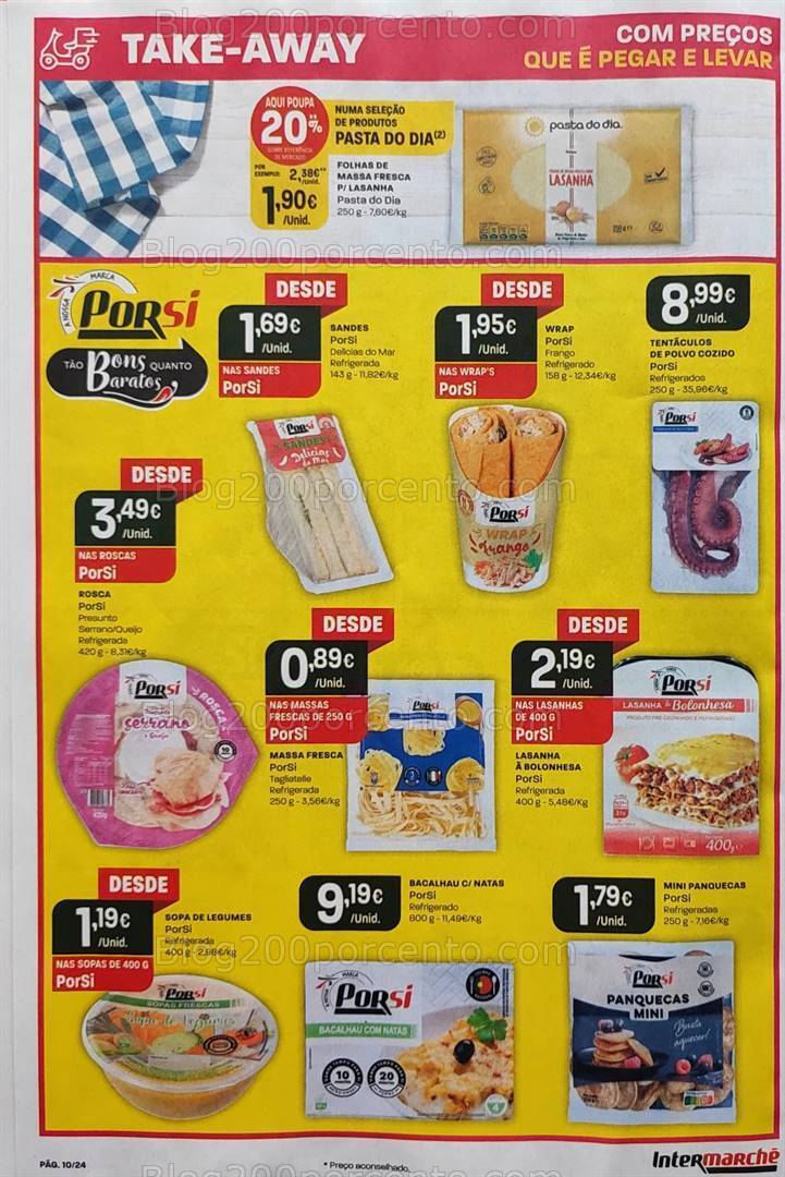 Antevisão Folheto INTERMARCHÉ Promoções de 11 a 17 abril