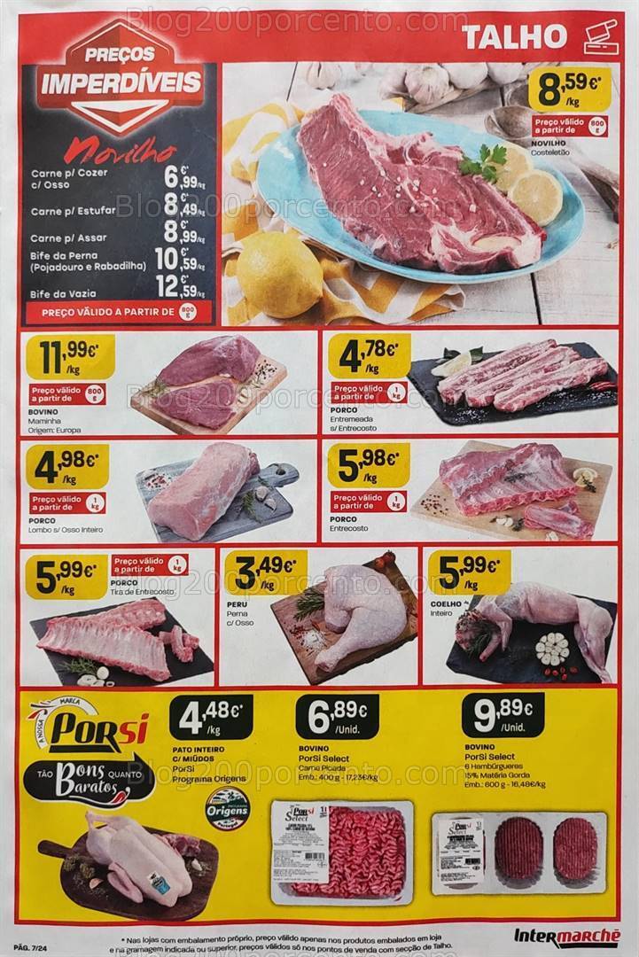 Antevisão Folheto INTERMARCHÉ Promoções de 11 a 17 abril