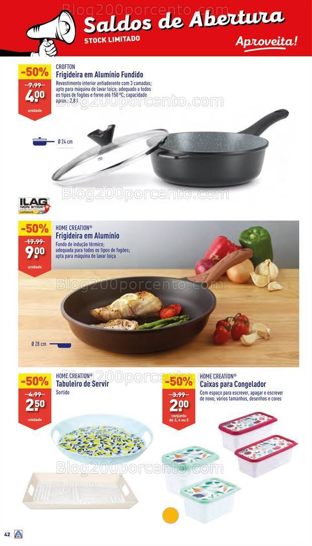 Antevisão Folheto ALDI Saldos + Aberturas Promoções de 27 março a 2 abril