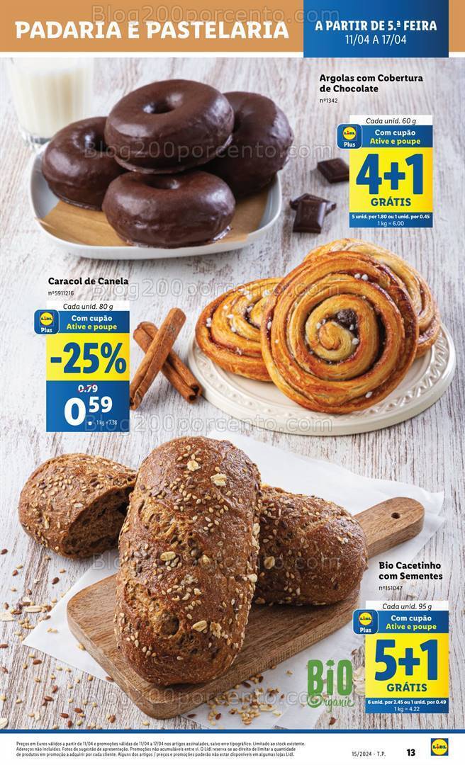 Antevisão Folheto LIDL Promoções de 11 a 17 abril