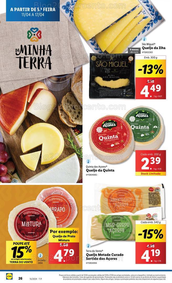 Antevisão Folheto LIDL Promoções de 11 a 17 abril