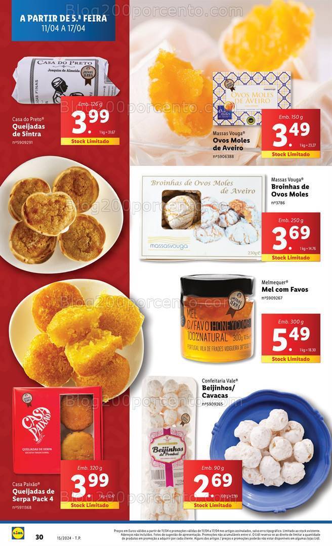 Antevisão Folheto LIDL Promoções de 11 a 17 abril