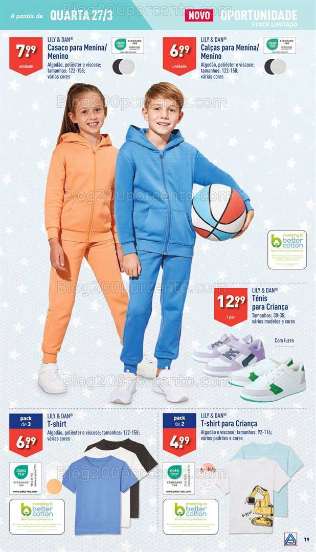 Antevisão Folheto ALDI Bazar Promoções de 27 março a 2 abril
