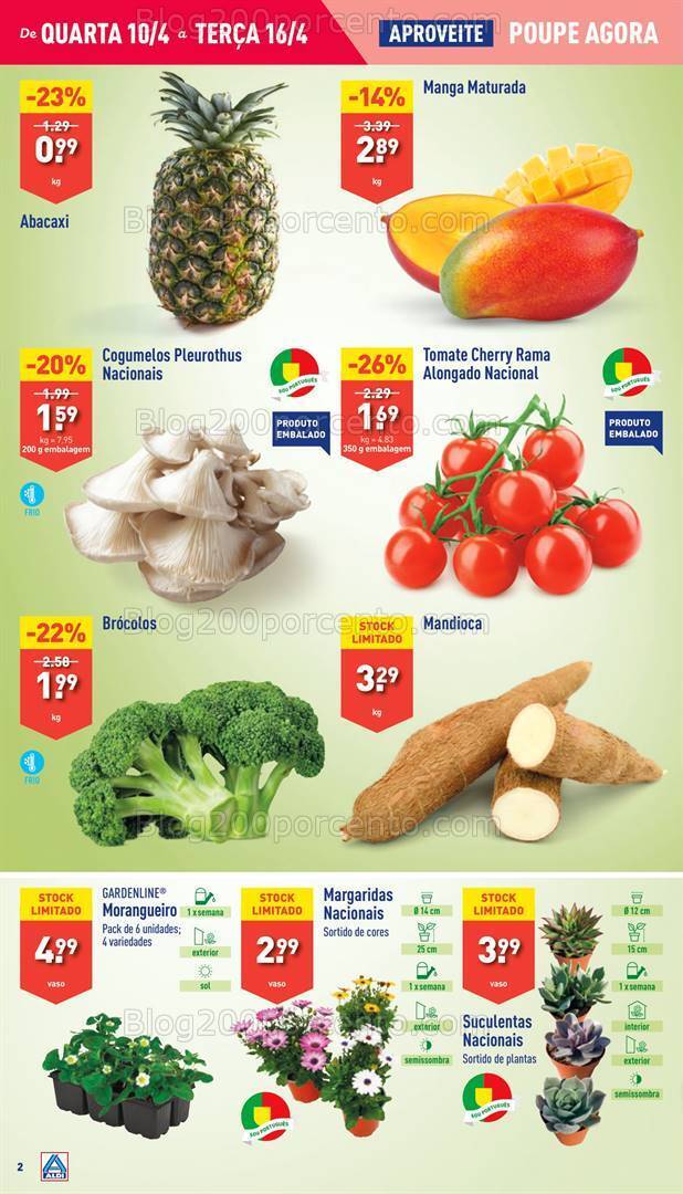 Antevisão Folheto ALDI Promoções de 10 a 16 abril
