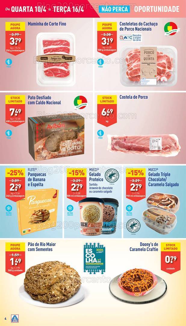 Antevisão Folheto ALDI Promoções de 10 a 16 abril
