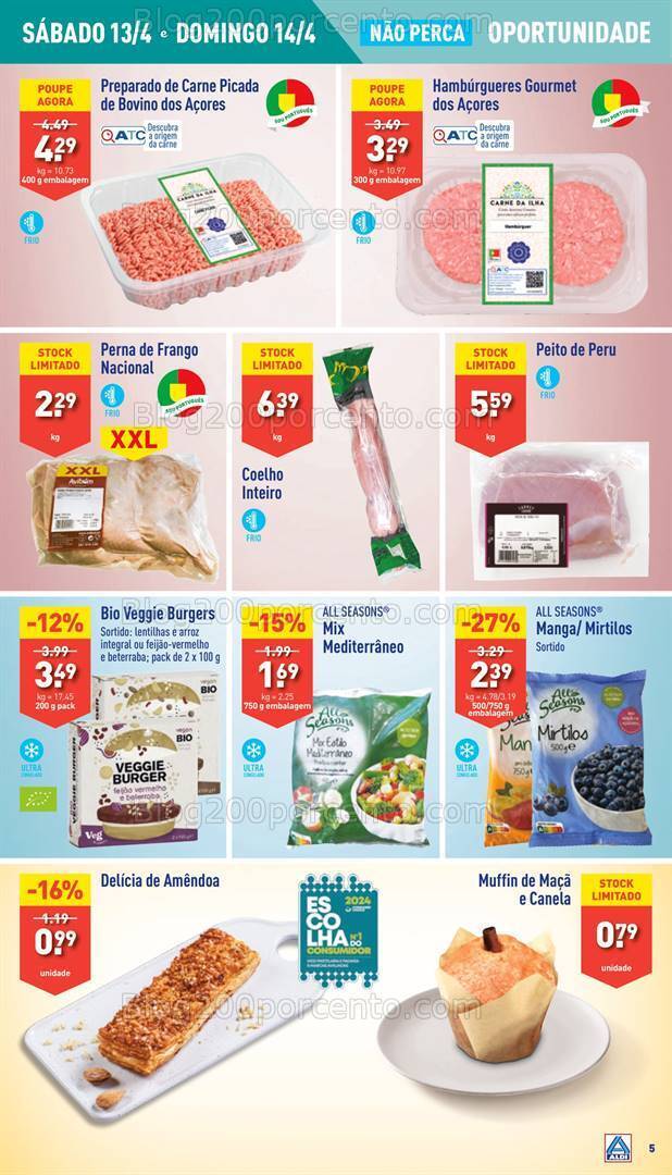 Antevisão Folheto ALDI Promoções de 10 a 16 abril