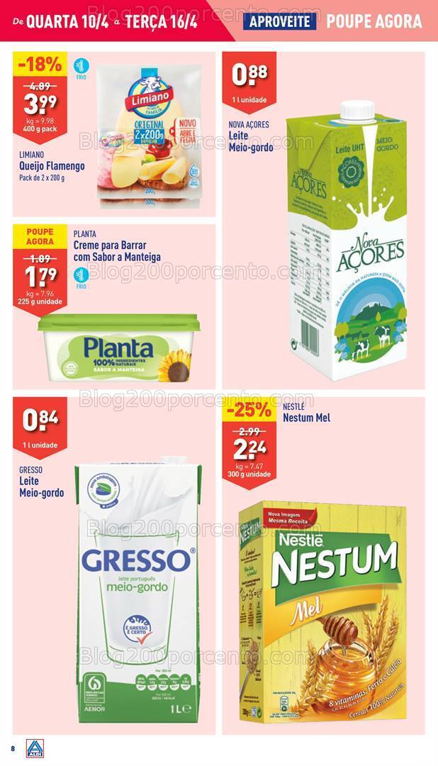 Antevisão Folheto ALDI Promoções de 10 a 16 abril