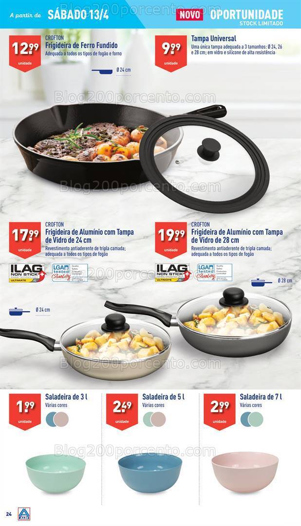 Antevisão Folheto ALDI Promoções de 10 a 16 abril