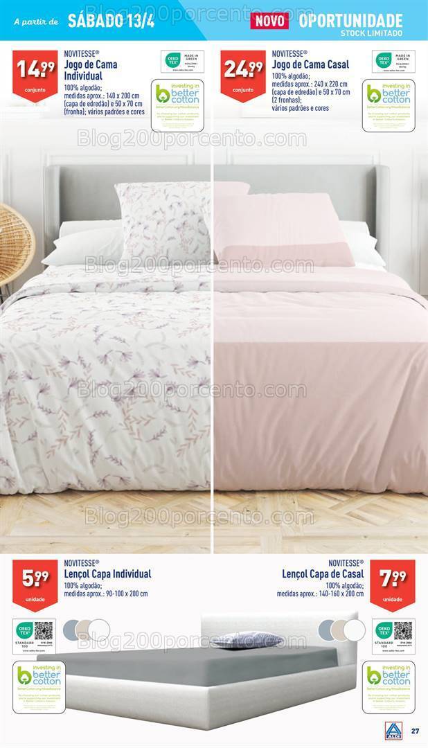 Antevisão Folheto ALDI Promoções de 10 a 16 abril