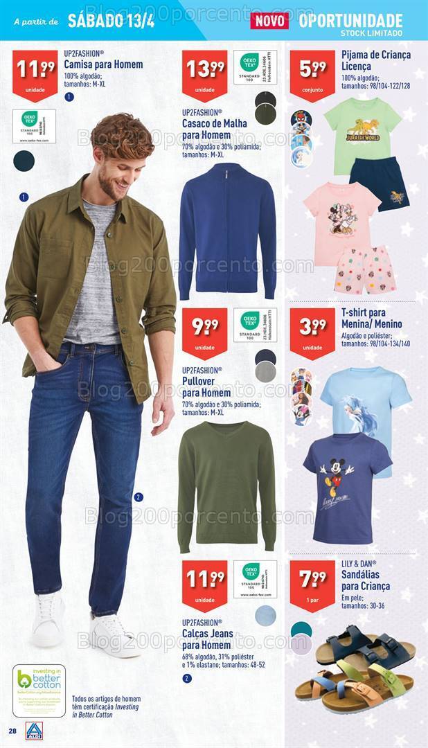 Antevisão Folheto ALDI Promoções de 10 a 16 abril