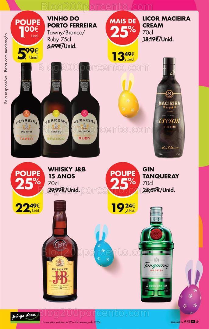 Antevisão Folheto PINGO DOCE Promoções Fim de Semana - 22 a 25 março