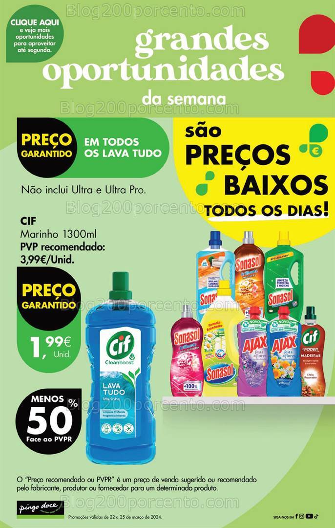 ALERTA - PINGO DOCE - BP ganhe 20€ em combustíveis de 22 a 24 março!