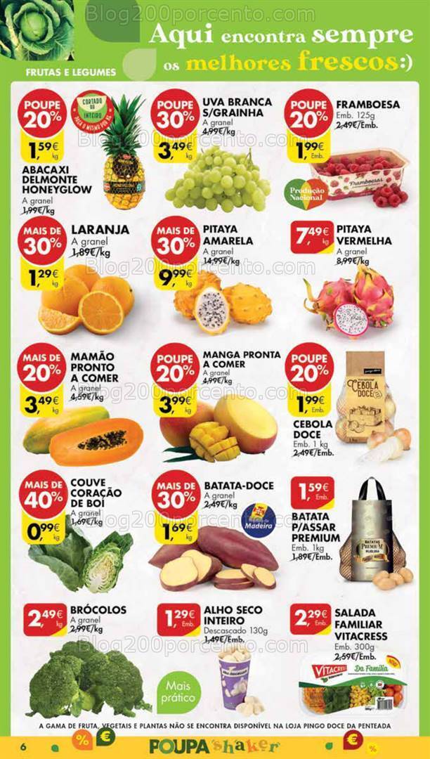 Antevisão Folheto PINGO DOCE Madeira Promoções de 26 março a 1 abril