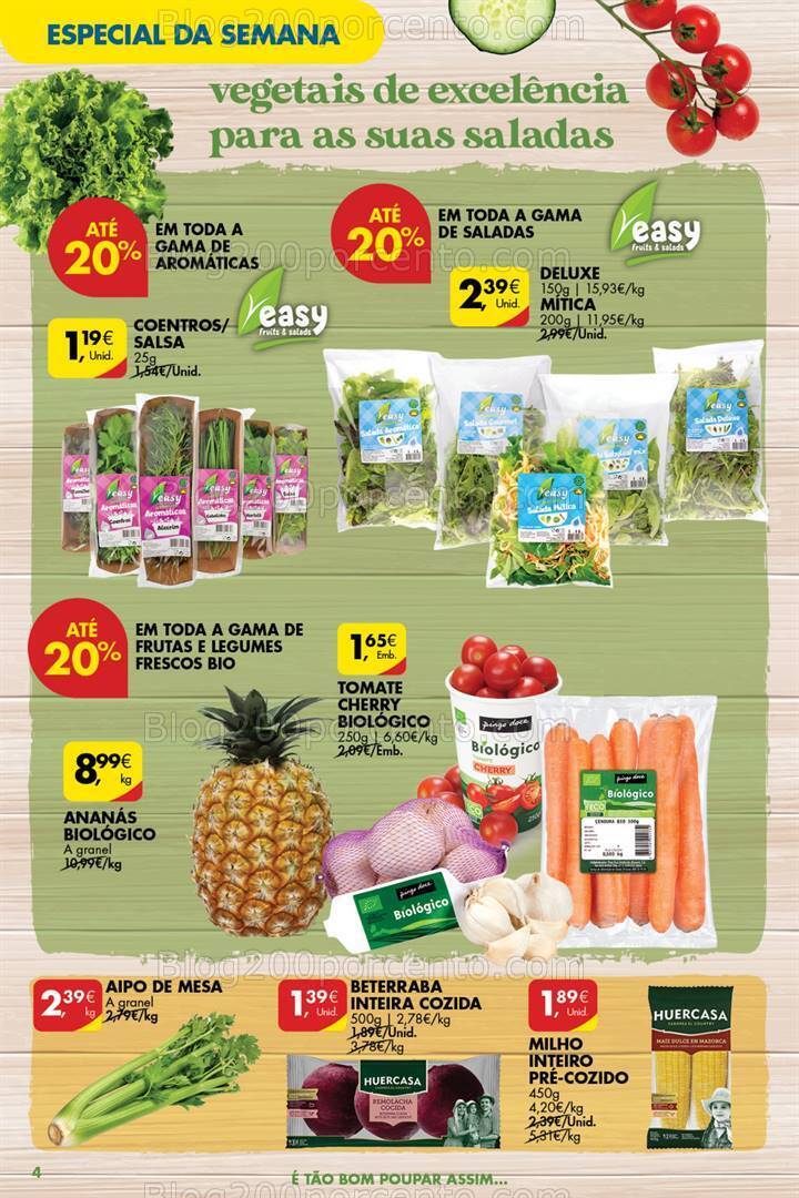 Antevisão Folheto PINGO DOCE Promoções de 4 a 10 abril
