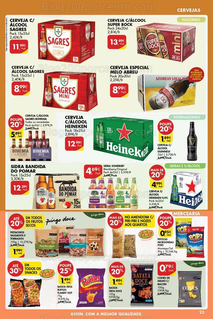 Antevisão Folheto PINGO DOCE Promoções de 4 a 10 abril