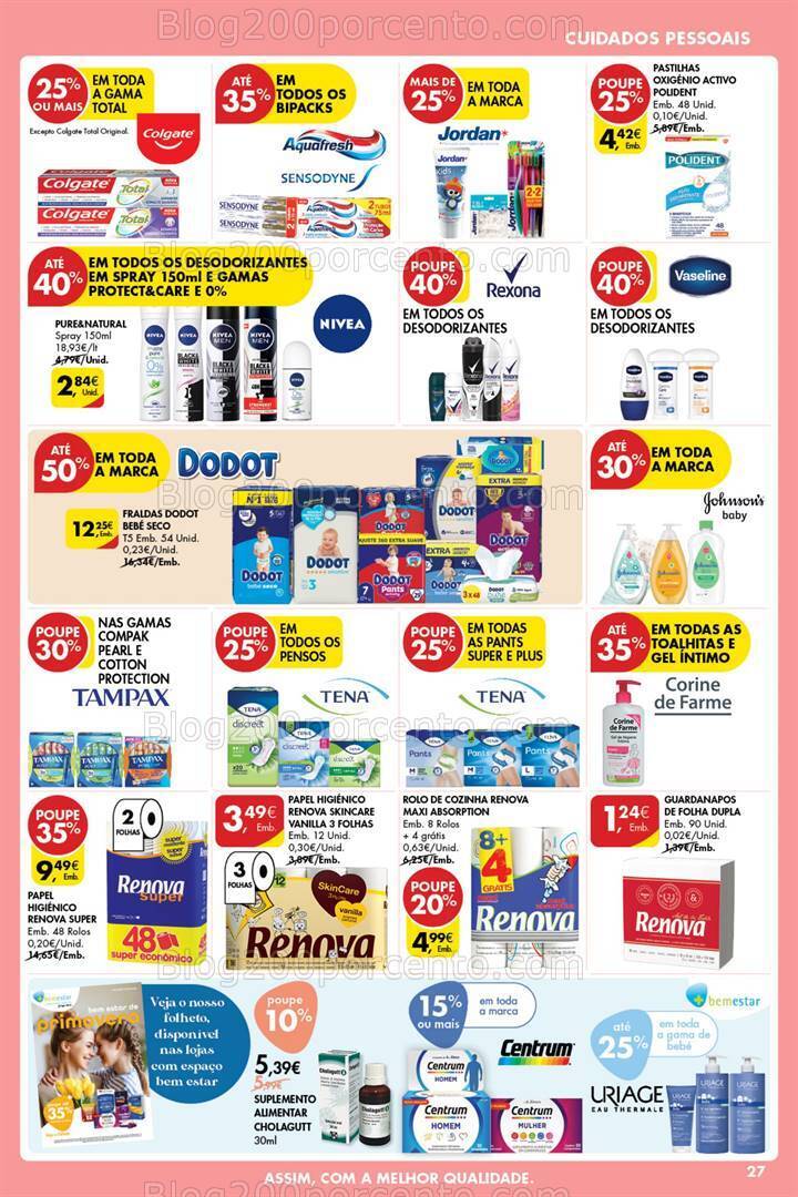 Antevisão Folheto PINGO DOCE Promoções de 4 a 10 abril