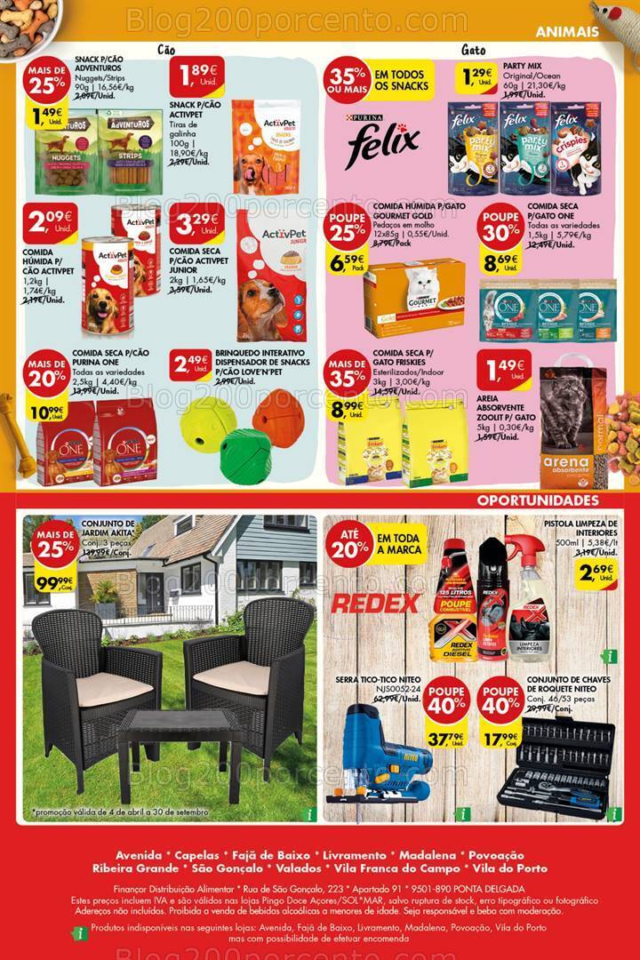 Antevisão Folheto PINGO DOCE Promoções de 4 a 10 abril