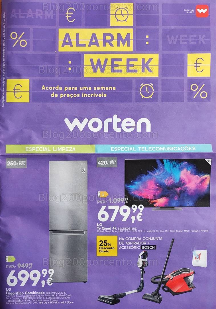 Antevisão Folheto WORTEN Promoções de 2 a 8 abril