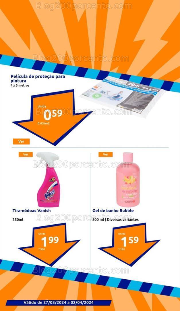 ALERTA - Antevisão Folheto ACTION Promoções de 28 março a 2 abril