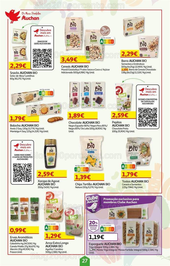 Antevisão Folheto AUCHAN Promoções de 1 a 17 abril