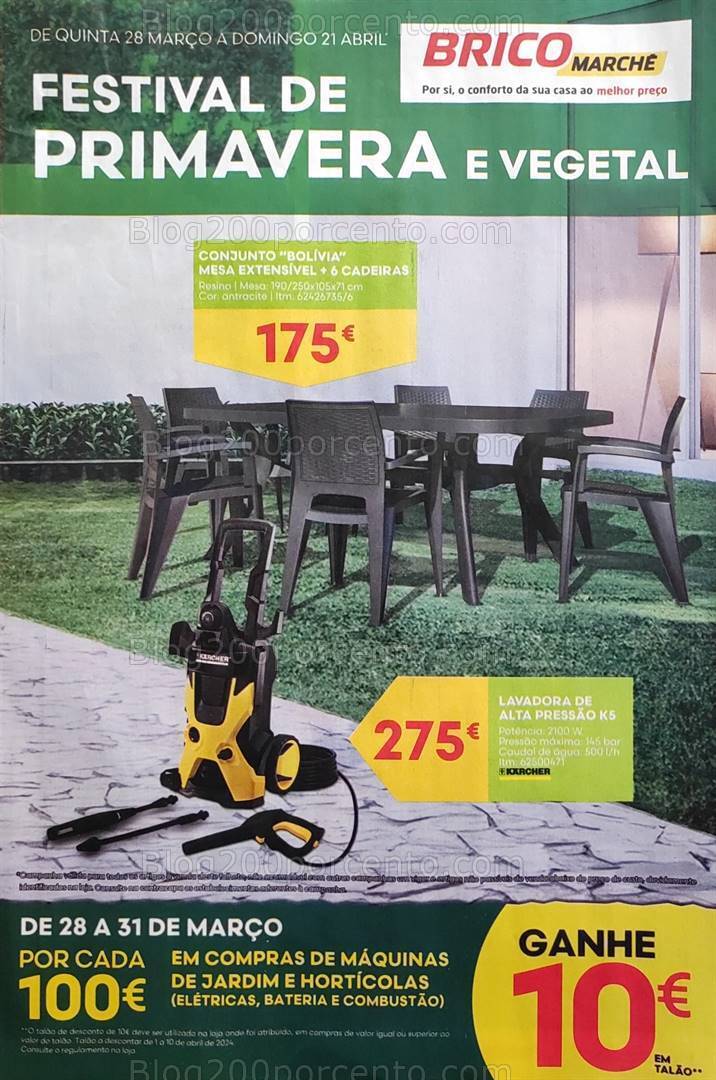 Antevisão Folheto BRICOMARCHÉ Promoções de 28 março a 21 abril