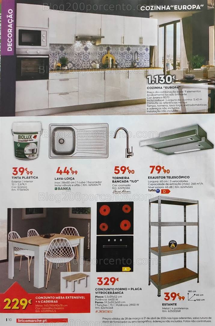 Antevisão Folheto BRICOMARCHÉ Promoções de 28 março a 21 abril