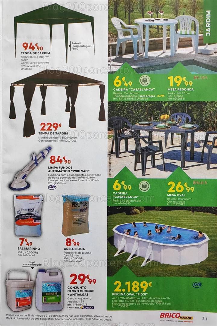 Antevisão Folheto BRICOMARCHÉ Promoções de 28 março a 21 abril