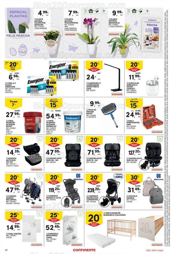 Antevisão Folheto CONTINENTE Bazar Promoções de 26 março a 1 abril