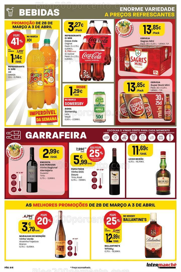Antevisão Folheto INTERMARCHÉ Mini Promoções de 28 março a 3 abril