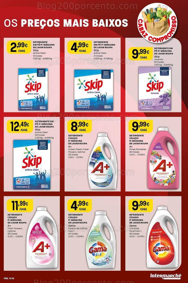 Antevisão Folheto INTERMARCHÉ Cabaz Compromisso Promoções de 28 março a 1 maio